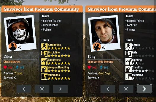 Stats - State Of Decay 2